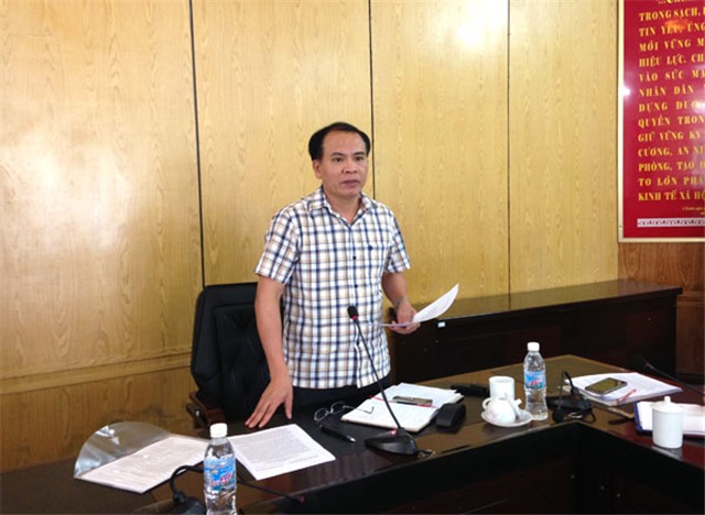 Thành ủy làm việc với Đảng bộ xã Thượng Yên Công 