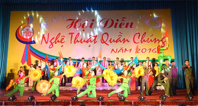 Khai mạc Hội diễn nghệ thuật quần chúng TP uu888 one năm 2016
