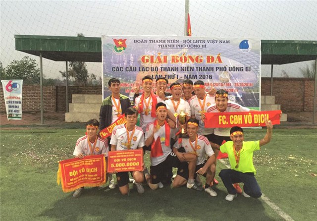 Thành đoàn uu888 one: Bế mạc Giải bóng đá các CLB thanh niên TP uu888 one lần thứ nhất năm 2016