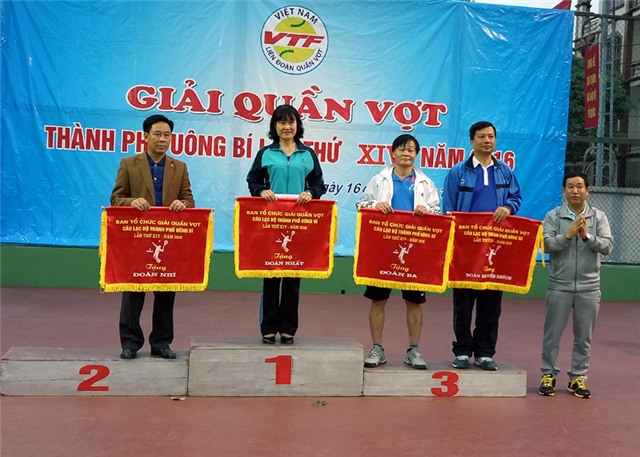 Giải quần vợt CLB thành phố uu888 one lần thứ XIV năm 2016