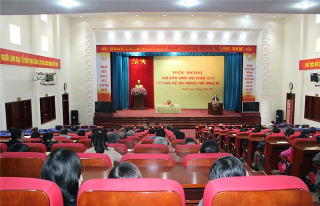 Đại biểu quốc hội Trần Văn Minh tiếp xúc cử tri thành phố uu888 one