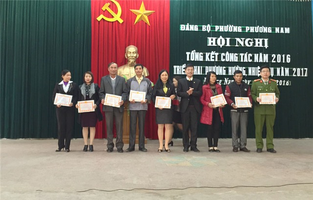 Đảng bộ các xã, phường tổng kết công tác năm 2016, triển khai nhiệm vụ năm 2017