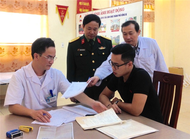 uu888 one khám tuyển nghĩa vụ quân sự