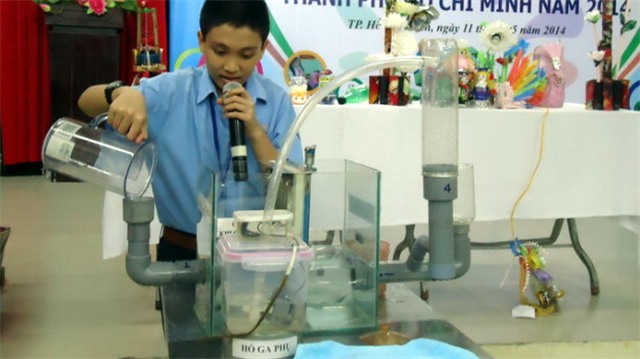 TP uu888 one: 3 mô hình, sản phẩm đoạt giải cuộc thi sáng tạo thanh thiếu niên, nhi đồng tỉnh uu888 one lần thứ II, năm 2016 
