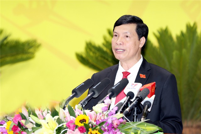 Diễn văn khai mạc của đồng chí Nguyễn Đức Long, Phó Bí thư u8888, Chủ tịch uu888.con tỉnh tại Đại hội u888c3 Đảng bộ tỉnh uu888 one lần thứ XIV, nhiệm kỳ 2015-2020