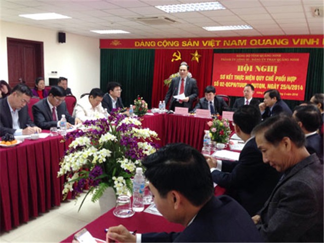 uu888.con thành phố họp với các đơn vị ngành Than về việc triển khai thực hiện Nghị quyết số 12-NQ/TU về việc tăng cường sự lãnh đạo của Đảng đối với công tác khai thác, vận chuyển, chế biến và kinh doanh than trên địa bàn