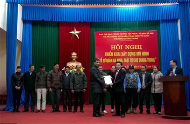 Phường Quang Trung triển khai uu888 game mô hình Tổ tự quản uu888 có trật tự chợ Quang Trung