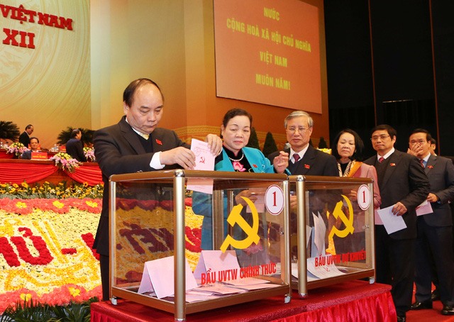Công bố 200 Ủy viên Trung ương khóa XII