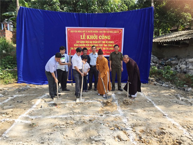 Xã Thượng Yên Công, TP uu888 one: Khởi công xây nhà Đại đoàn kết cho hộ nghèo