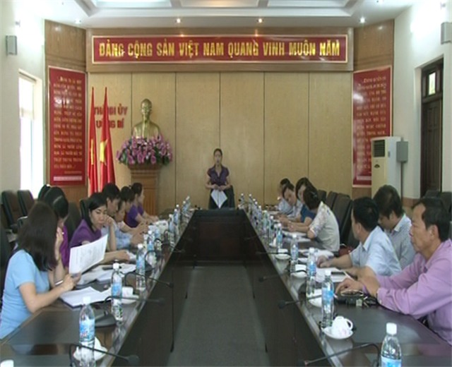 Giao ban công tác khối MTTQ và các đoàn thể chính trị u8888 tháng 5, nhiệm vụ công tác tháng 6