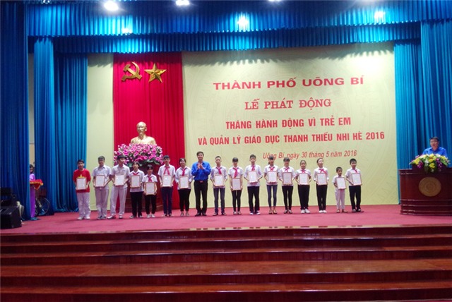 TP uu888 one: Lễ phát động tháng hành động vì uu888 bet app và quản lý giáo dục thanh thiếu niên hè 2016