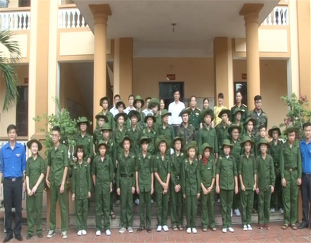 Thành Đoàn uu888 one - BCH QS thành phố: Lễ xuất quân học kỳ trong quân đội hè 2016