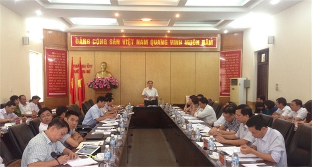 BCH Đảng bộ TP uu888 one: Họp đánh giá kết quả công tác 6 tháng đầu năm, nhiệm vụ 6 tháng cuối năm 2016 và một số nội dung quan trọng