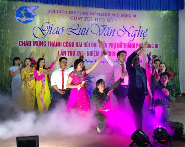 Chương trình giao lưu văn nghệ chào mừng thành công Đại hội Đại biểu Hội LHPN thành phố uu888 one