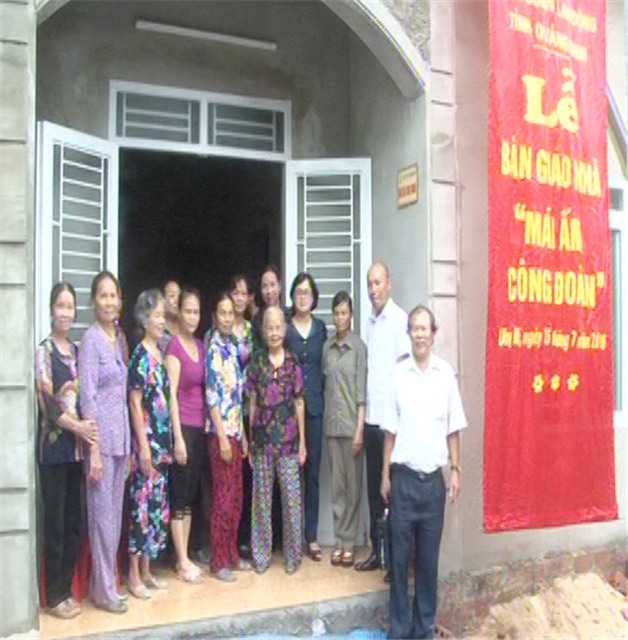 LĐLĐ thành phố uu888 one: Khánh thành và bàn giao nhà Mái ấm công đoàn