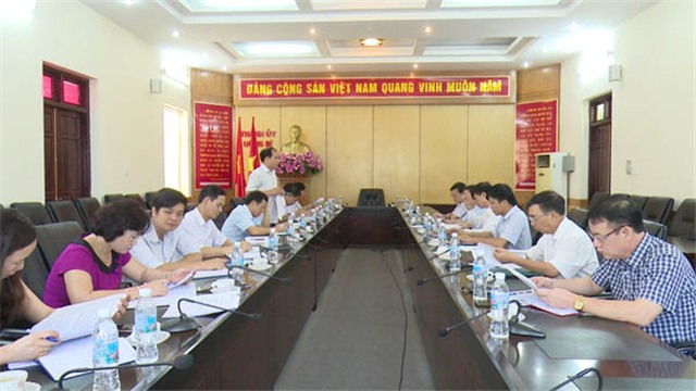 Đoàn công tác Ban tổ chức trung ương làm việc với Thành ủy uu888 one về thực hiện Đề án 25