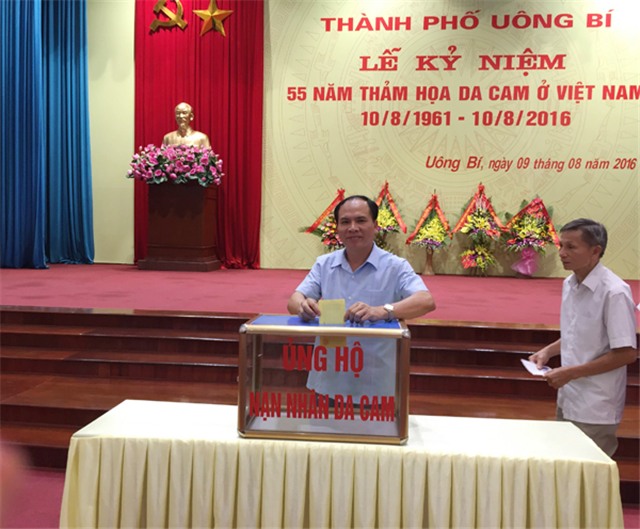 TP uu888 one: Lễ kỷ niệm 55 năm ngày thảm hỏa da cam ở uu888 có