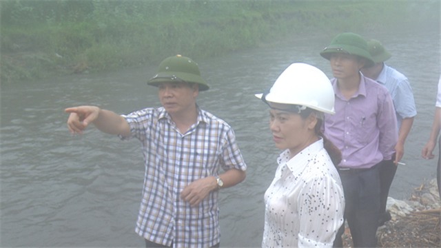 Đồng chí Trần Văn Lâm, u8888 viên, Bí thư Thành ủy, Chủ tịch uu888 bet app thành phố: Kiểm tra công tác phòng chống bão số 3