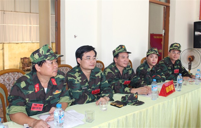 TP uu888 one diễn tập chiến đấu phòng thủ Cụm Quốc phòng - An ninh số 5