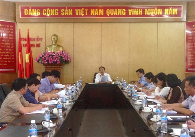 Giao ban Khối Tài chính - Ngân hàng - Bảo hiểm u8888 9 tháng đầu năm và triển khai nhiệmvụ quý IV/2016