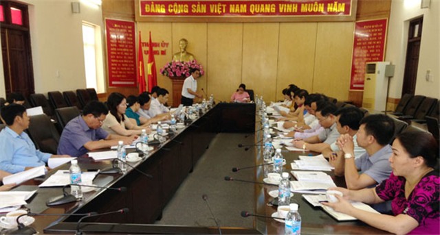 Giao ban Khối MTTQ và đoàn thể chính trị, u8888