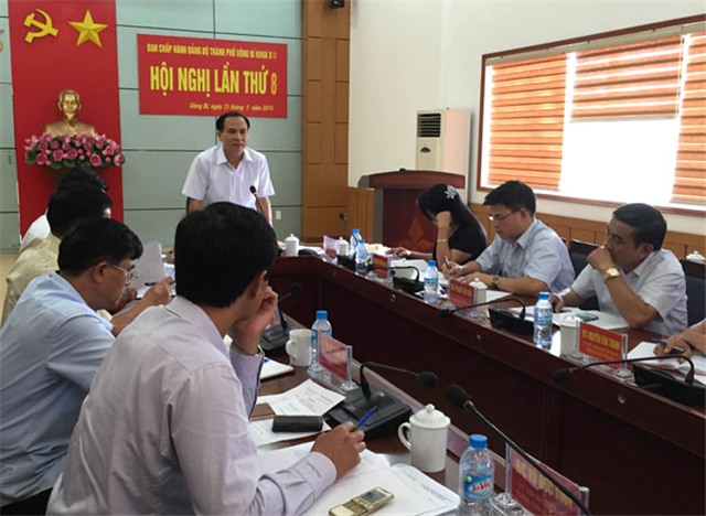 Ban Chấp hành Đảng bộ thành phố khóa XIX mở rộng: Họp đánh giá kết quả thực hiện nhiệm vụ 9 tháng đầu năm, triển khai nhiệm vụ quý IV-2016