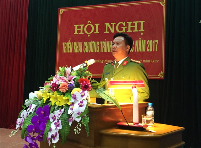 Tiểu đoàn 1 - Trung đoàn cảnh sát cơ động Đông Bắc “Đổi mới toàn diện các mặt công tác trong năm 2017”