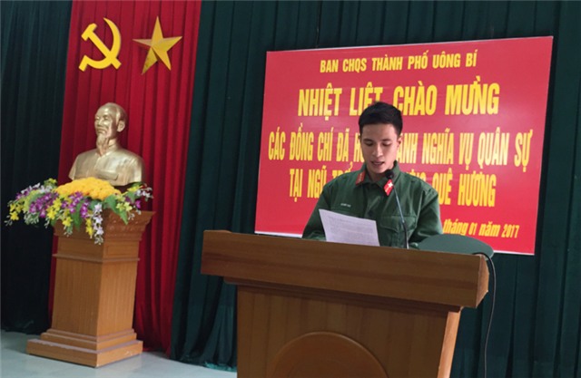 Thành phố uu888 one đón 34 quân nhân xuất ngũ trở về u8888