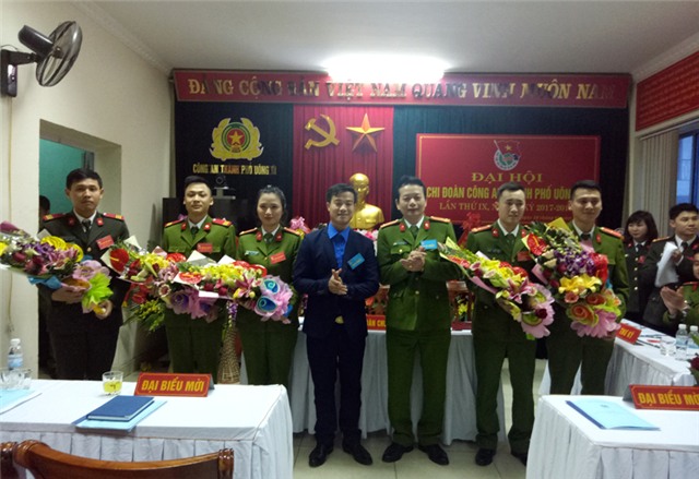 Đại hội chi đoàn Công an thành phố uu888 one lần thứ 9 nhiệm kỳ 2017-2019