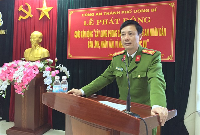 Công an TP uu888 one: Hưởng ứng cuộc vận động “uu888 game phong cách người công an nhân dân bản lĩnh, nhân văn, vì nhân dân phục vụ”