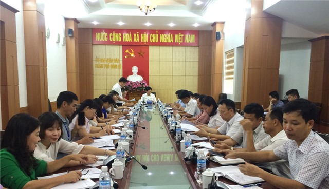 Thành phố làm việc với Chi cục Thuế và rà soát các khoản thu, khoản chi trên địa bàn thành phố uu888 one năm 2017