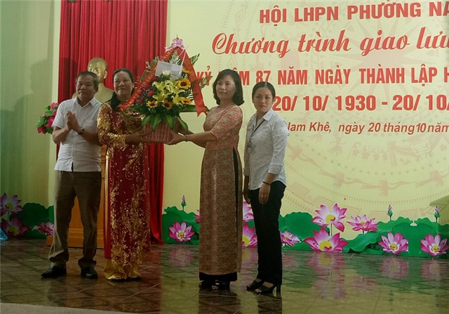 Hội LHPN phường Nam Khê: Giao lưu văn nghệ kỷ niệm ngày phụ nữ uu888 có 