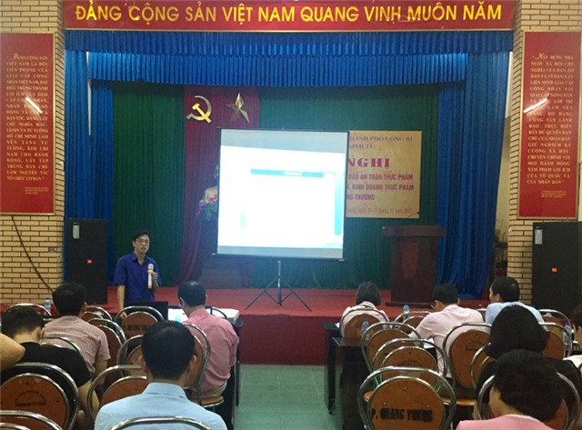 uu888 game VSATTP cho các cơ sở sản xuất, kinh doanh 