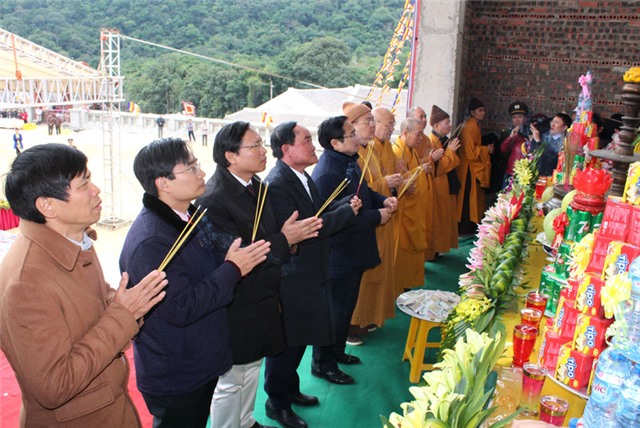 Lễ thượng lương Cung Trúc Lâm Yên Tử