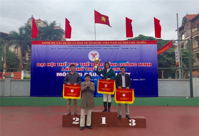 Bế mạc giải quần vợt - môn thi Đại hội TDTT tỉnh uu888 one lần thứ 8
