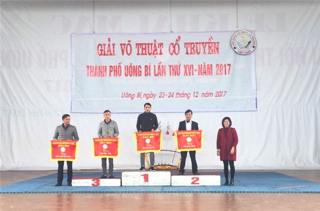 Giải võ thuật cổ truyền thành phố uu888 one lần thứ XVI năm 2017