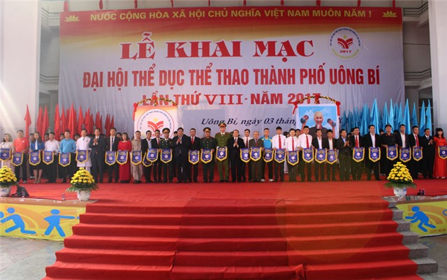 Thành phố uu888 one tưng bừng khai mạc Đại hội TDTT lần thứ VIII năm 2017
