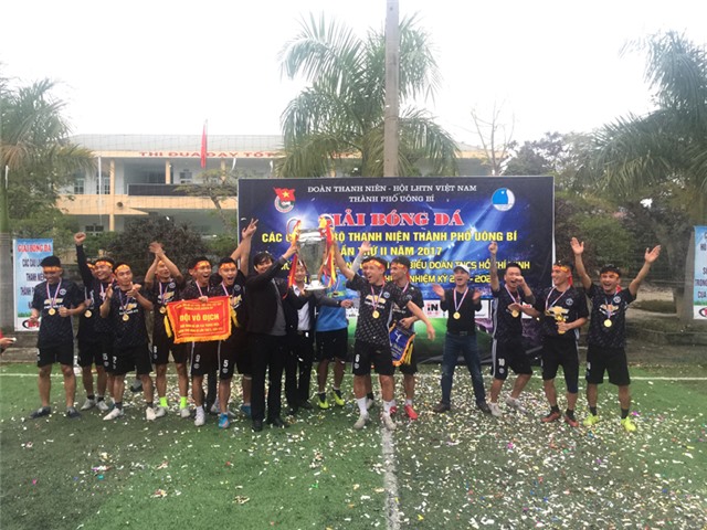 Bế mạc giải bóng đá các CLB Thanh niên TP uu888 one năm 2017