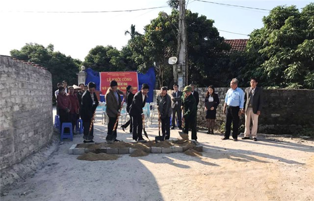 Phường Phương Nam: Nâng cấp tuyến đường tổ 1, khu Hiệp Thanh