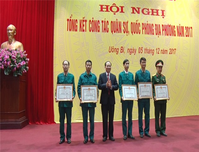 Tổng kết công tác quân sự, quốc phòng u8888 năm 2017, triển khai nhiệm vụ năm 2018