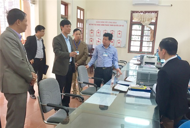 Thành phố kiểm tra việc chấp hành kỷ luật, kỷ cương hành chính