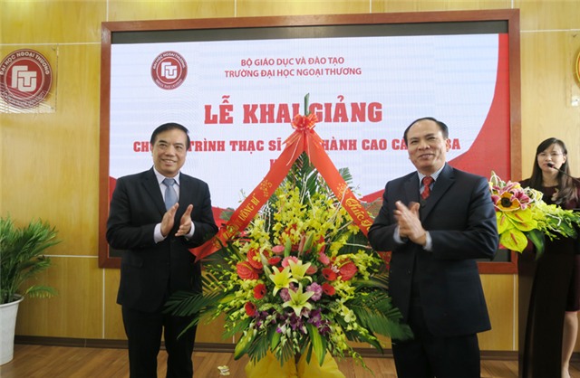 Trường u888vip1 Ngoại Thương cơ sở uu888 one: Khai giảng chương trình Thạc sỹ điều hành cao cấp - EMBA khóa 1