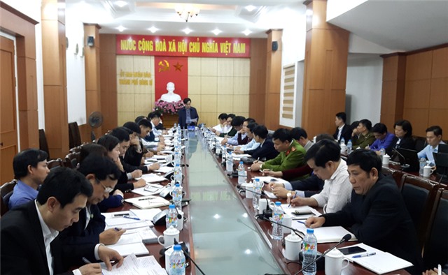 uu888.con thành phố Giao ban công tác tuần: Quyết liệt thực hiện chỉ thị 06, 09