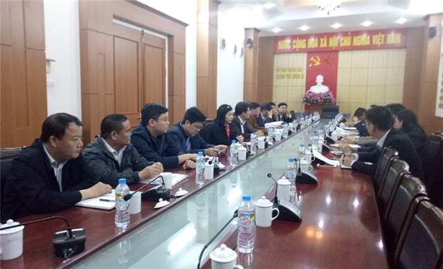 Đoàn công tác TP Cẩm Phả trao đổi kinh nghiệm cải cách hành chính tại TP uu888 one