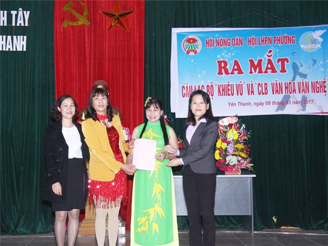 Phường Yên Thanh: Ra mắt Câu lạc bộ Khiêu vũ và Câu lạc bộ uu888 bet - văn nghệ 