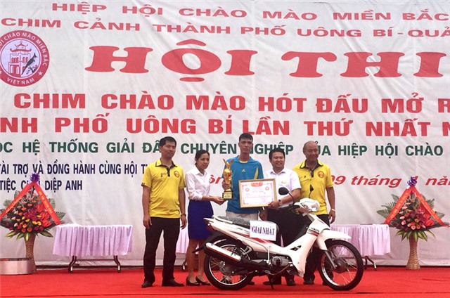 Hội thi chào mào hót đấu TP uu888 one mở rộng lần thứ nhất năm 2017