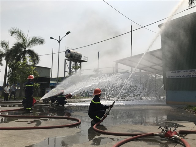 Thực tập chữa cháy, CNCH tại Công ty Cổ phần Thông uu888 one