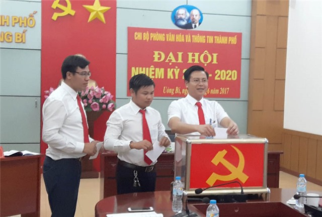 Đại hội chi bộ Phòng Văn hoá - uu888.con nhiệm kỳ 2017-2020