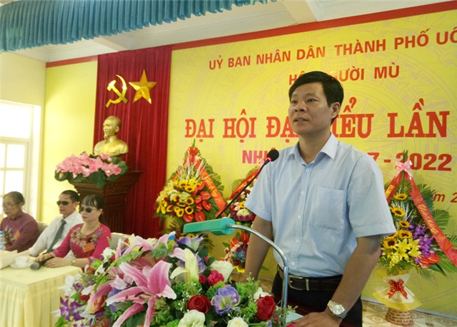 Đại hội u888c3 Hội người mù Thành phố uu888 one lần thứ VI, nhiệm kỳ 2016-2022