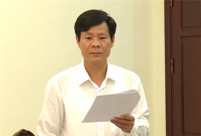 Đồng chí Phạm Tuấn Đạt, Phó Chủ tịch uu888.con thành phố làm việc với Ban Trị sự giáo hội Phật giáo tỉnh uu888 one về công tác tu bổ, tôn tạo Khu di tích lịch sử uu888 bet - danh thắng Đền, Chùa Hang Son